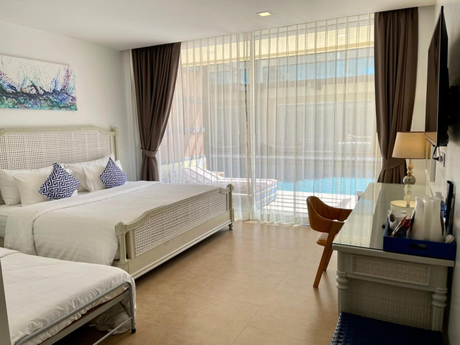 Beach Walk Boutique Resort Bangsaen Habitación foto